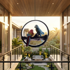 Parrot Ring Pendant Light